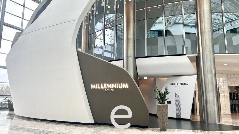 MILLENNIUM TOWER: Office space on the 2nd floor - Bild 2
