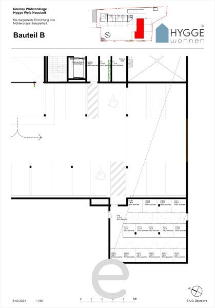 HYGGE Wohnen - Top B3.4 mit 3 Zimmer und Balkon im 3.OG - Bild 14