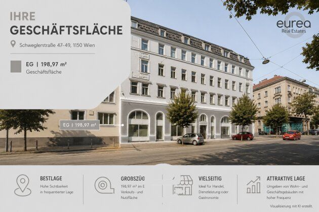 Geschäftslokal in 1150 Wien zu mieten