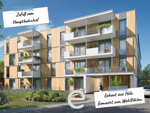HYGGE Wohnen Top B2.4 - Trendiges 3 Zimmer-Apartment 77,11m² mit Balkon im 2.OG