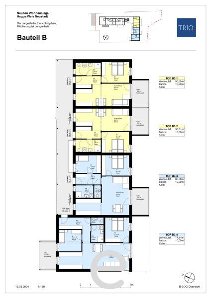 Neubau: Traumhafte Dachgeschosswohnung in Wels/Neustadt - Bild 12