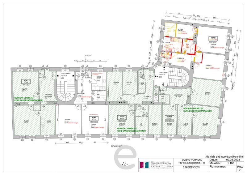 Attraktives Zinshaus im 1150 Wien mit großem Entwicklungspotenzial! - Bild 9