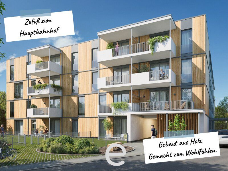 HYGGE Wohnen Top B1.4 - 3 Zimmerwohnung 77,11m² mit Balkon im 1.OG - Bild 4