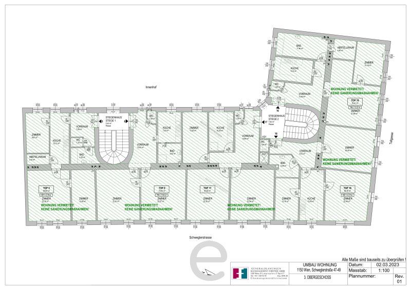 Attraktives Zinshaus im 1150 Wien mit großem Entwicklungspotenzial! - Bild 10