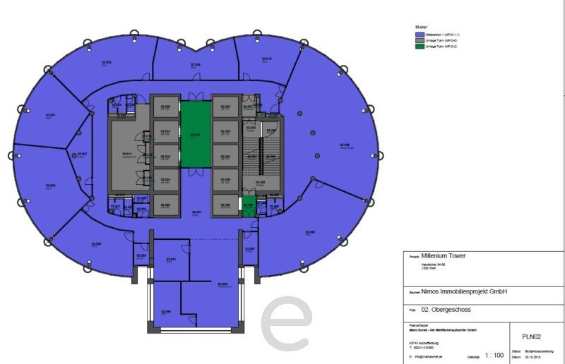 MILLENNIUM TOWER: Office space on the 2nd floor - Bild 20