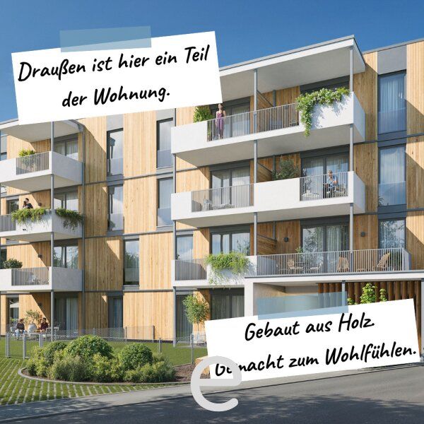 HYGGE Wohnen Top B3.4 - Dachgeschosswohnung mit 3 Zimmer, Balkon und traumhaften Ausblick - Bild 4