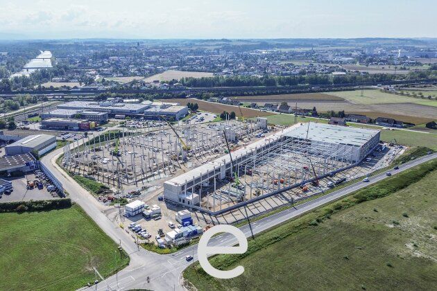 NEUBAU - Produktions / Lagerhalle mit Büroflächen in Enns/Ennshafen zu vermieten, Objekt 2 – individuell und zukunftsorientiert