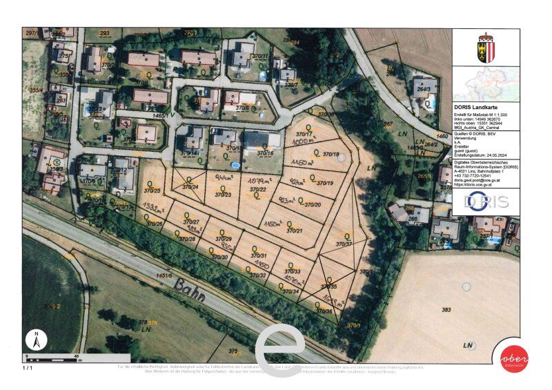 Baugrundstück 370/19 mit 924m² in Taufkirchen an der Pram - Bild 6