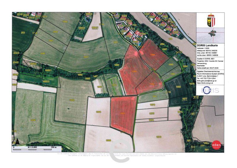 4,2 ha Ackerland in Straßham (nähe Alkoven) zu verkaufen! - Bild 4