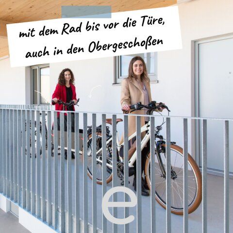 HYGGE Wohnen Top A2.1 - 3 Zimmer Wohnung 74,62m² im 2.OG mit Blick ins Grüne